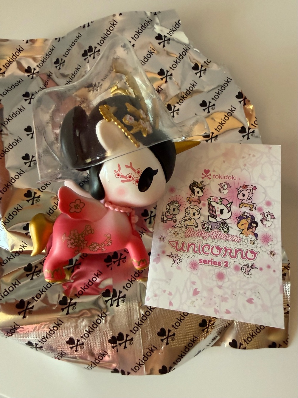 Tokidoki REGAL Cherry Blossom Series 2 Unicorno Vinyl NWB Open Blindbox - Picture 7 of 7